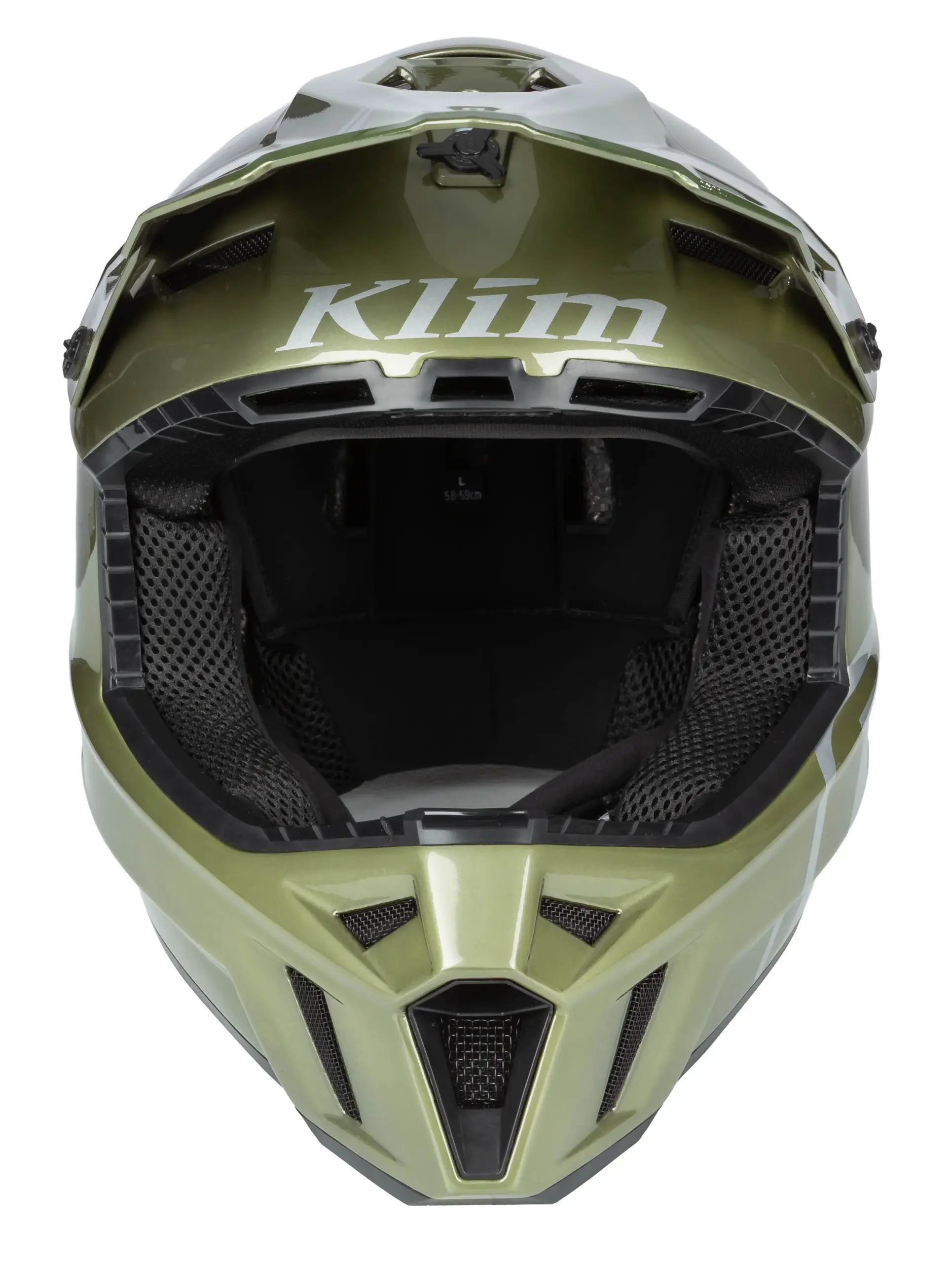 Klim F3 Carbon Pro Of-Road Helmet Oil-Green – Bild 4