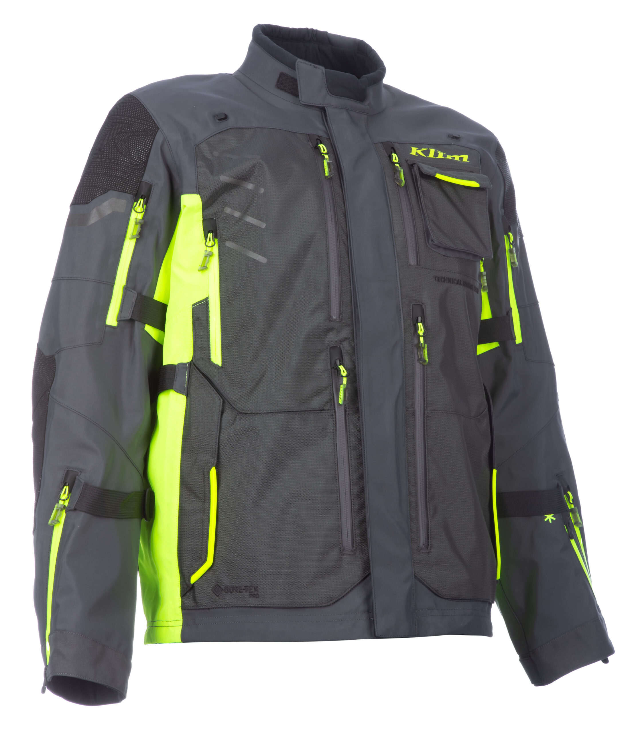 Klim Badlands Pro Jacket Asphalt - Hi-Vis – Bild 5