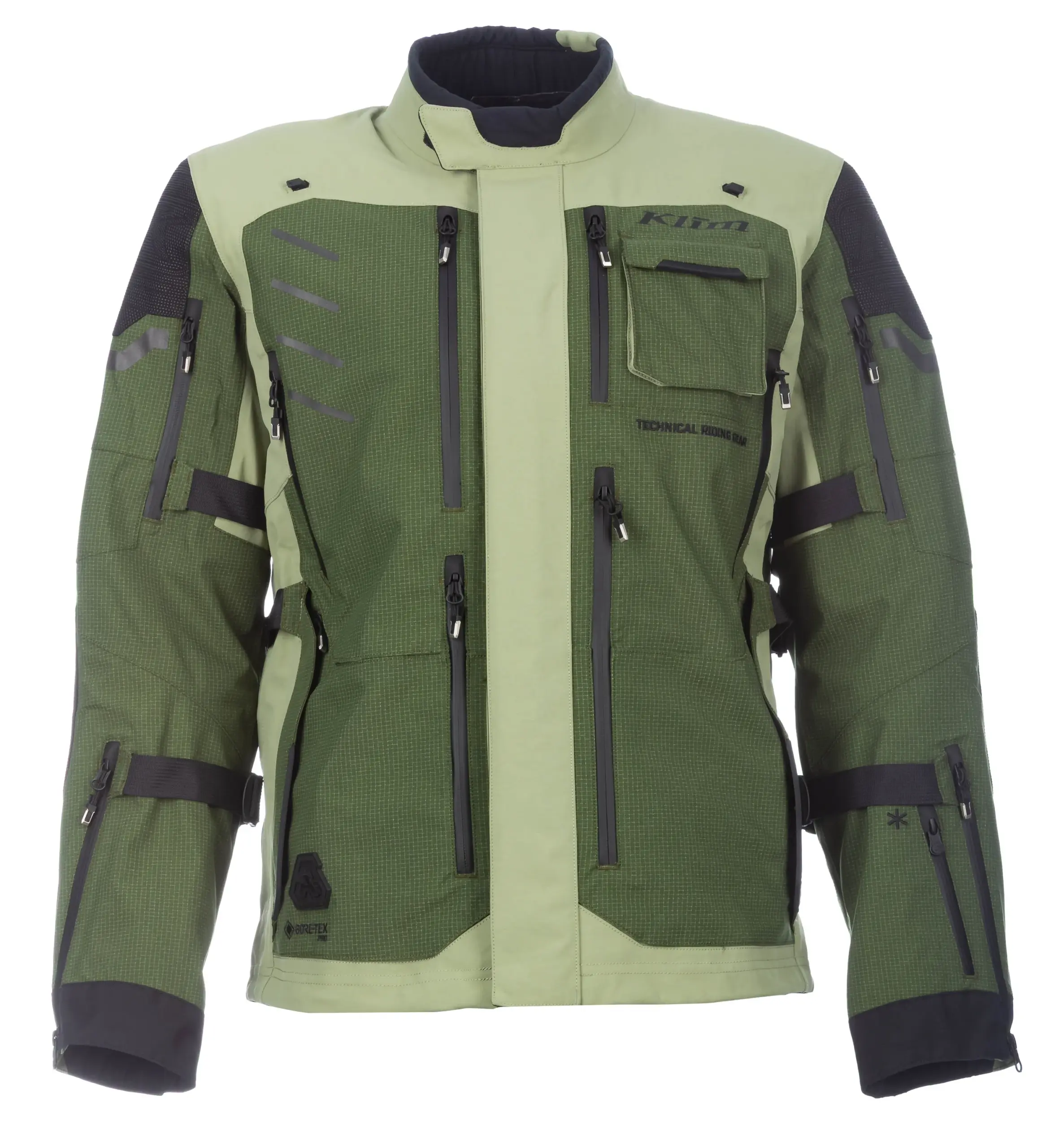 Klim Badlands Pro A3 Jacket Rifle Green - Oil Green – Bild 2