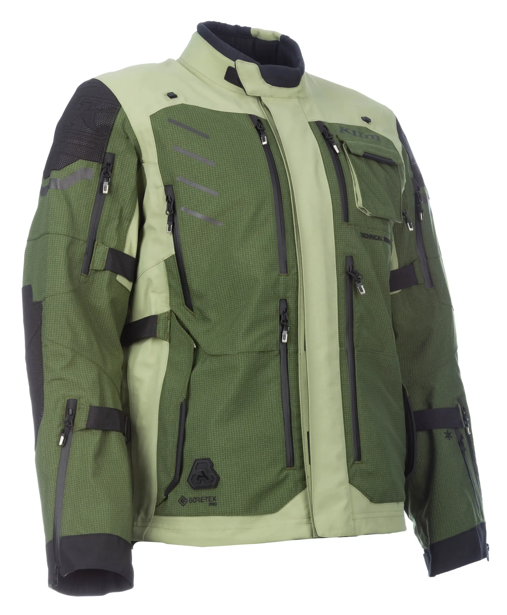 Klim Badlands Pro A3 Jacket Rifle Green - Oil Green – Bild 3