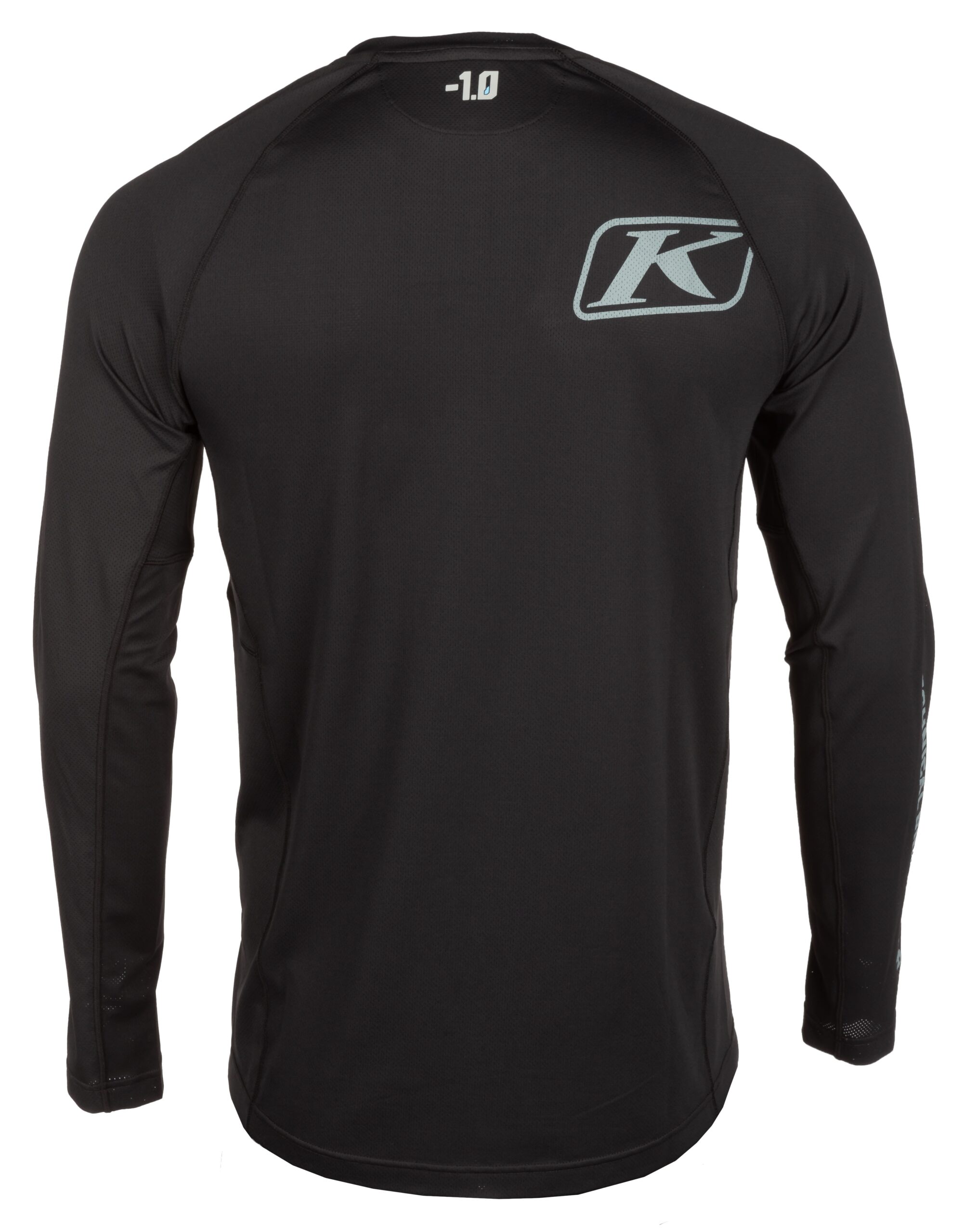 Klim Aggressor -1.0 Cooling Base Layers Long Sleeve Shirt Black – Bild 2