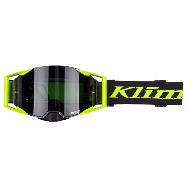 Klim Rage Off-Road Goggle Hi-Vis Dark Smoke Lens
